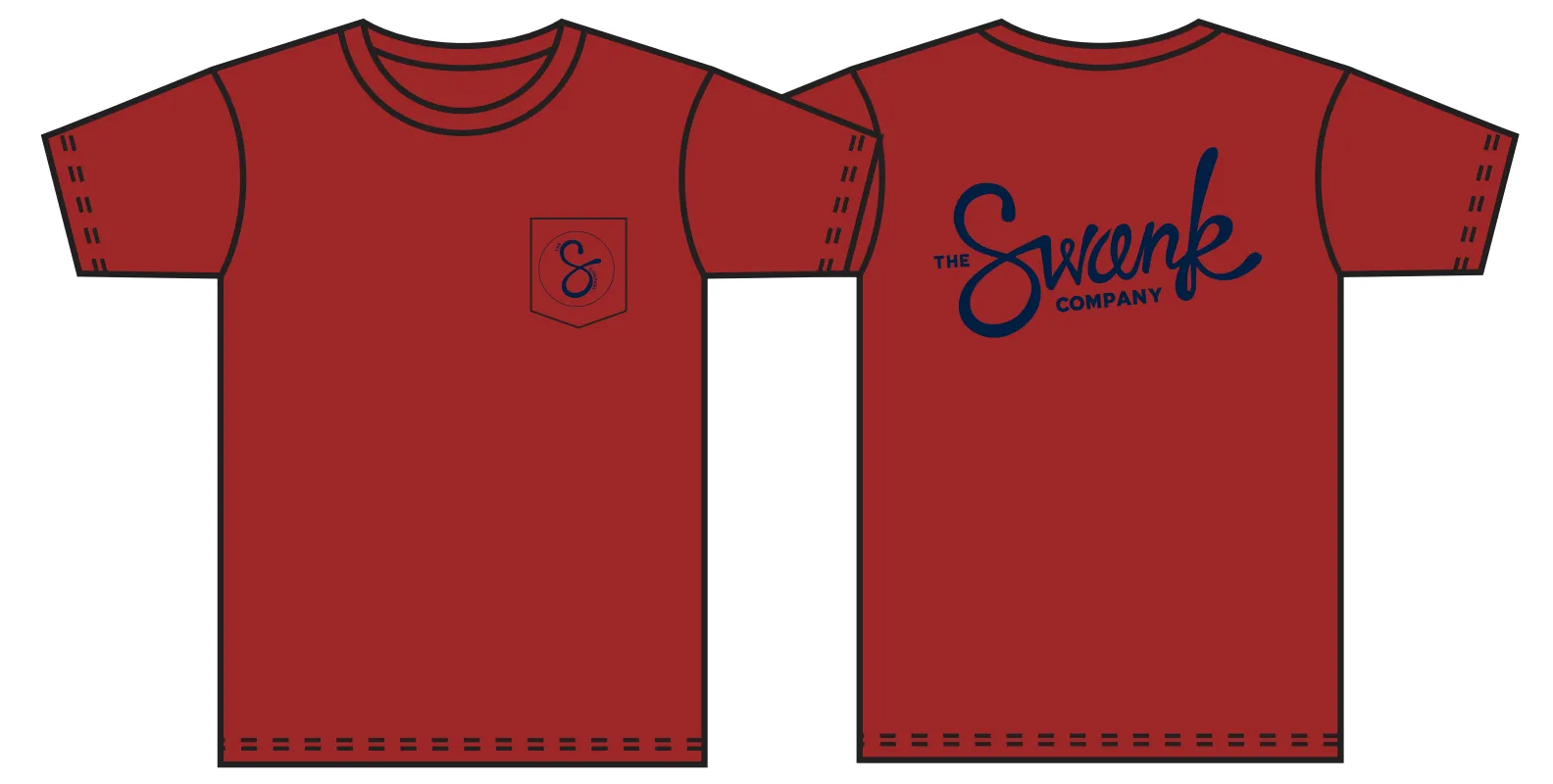 Swank Pocket Tee