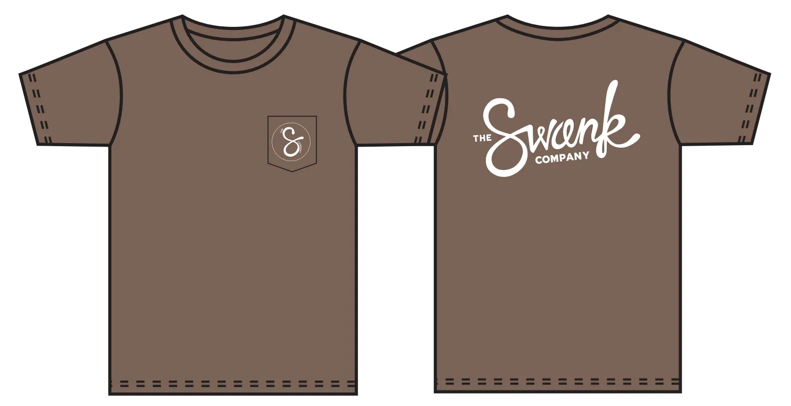 Swank Pocket Tee