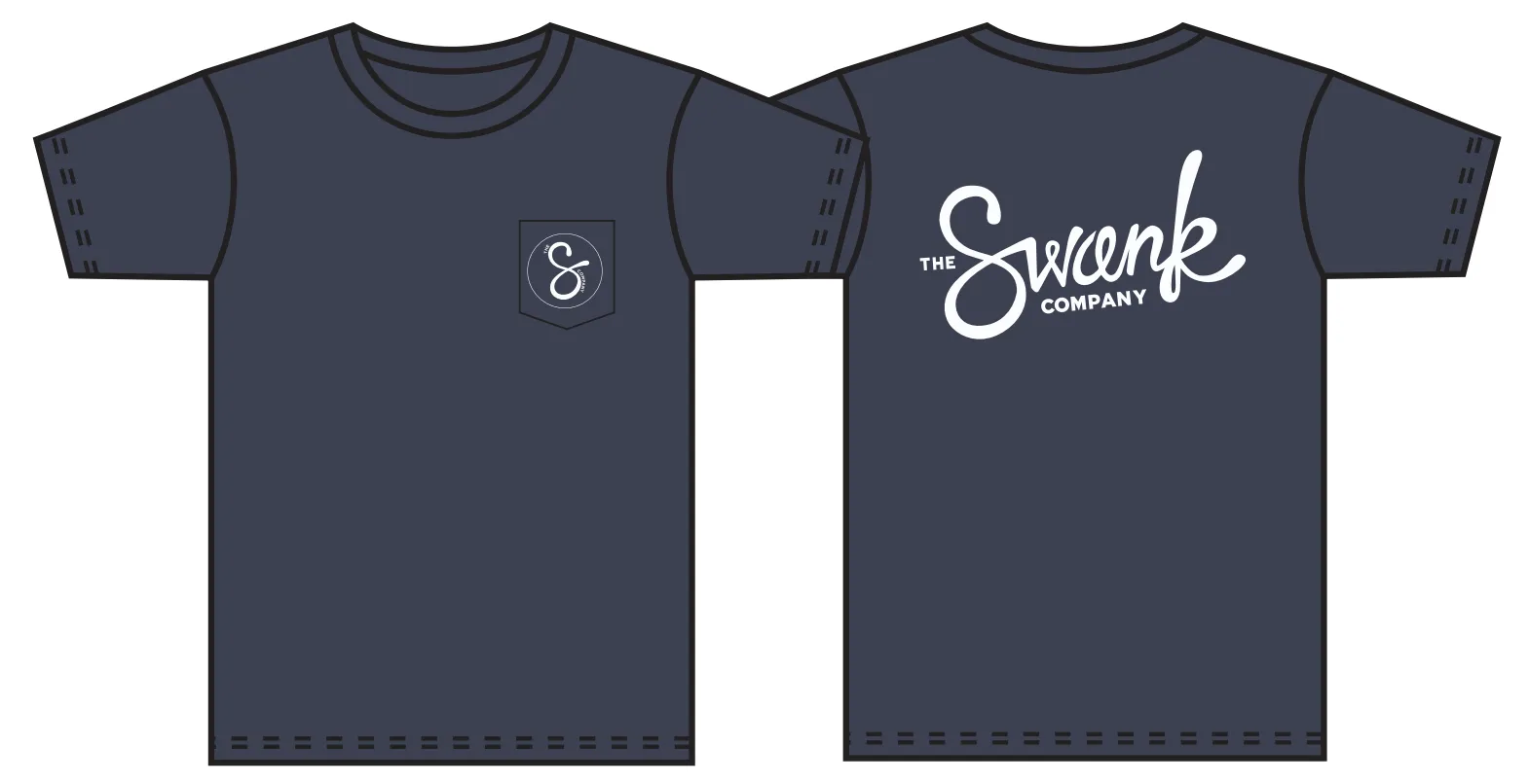 Swank Pocket Tee