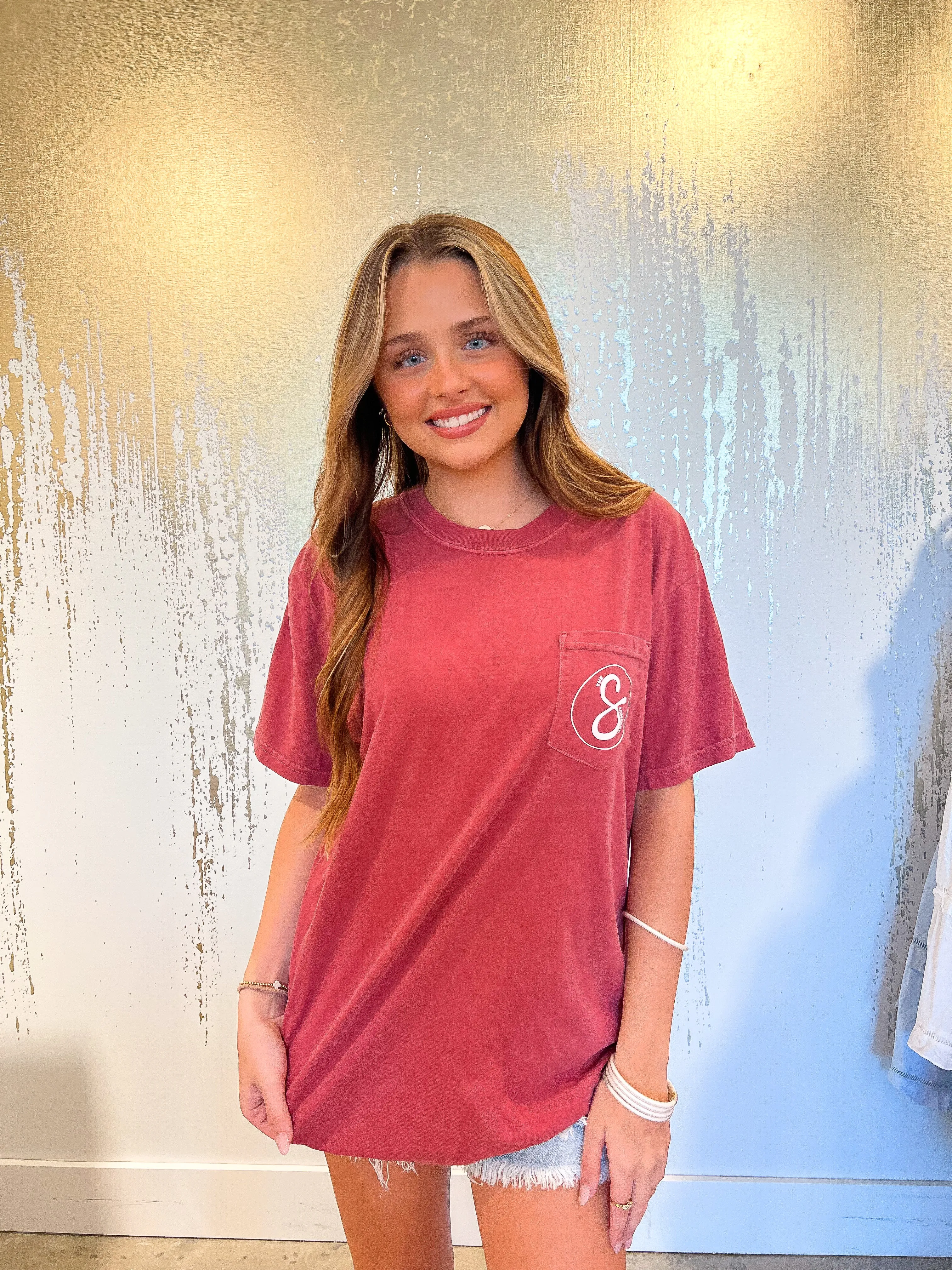 Swank Pocket Tee