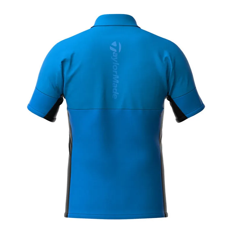 TAYLORMADE Tour TM Hybrid Men's Polo (Blue)