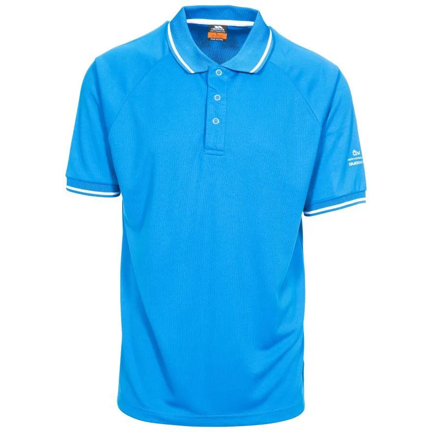 Trespass Mens Bonington Quick Dry Active Polo Shirt