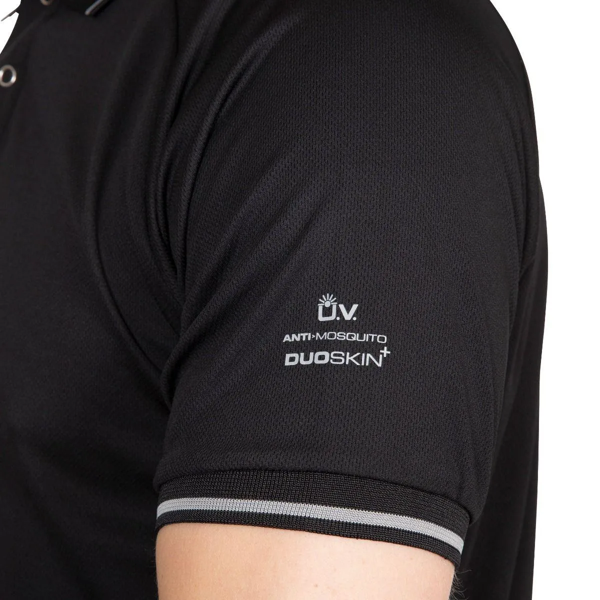 Trespass Mens Bonington Quick Dry Active Polo Shirt