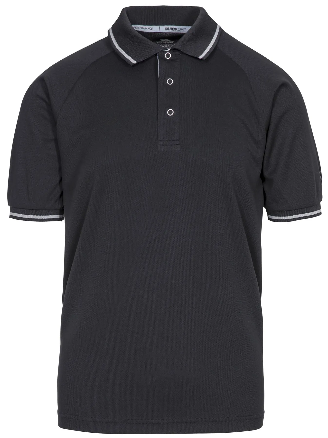 Trespass Mens Bonington Quick Dry Active Polo Shirt