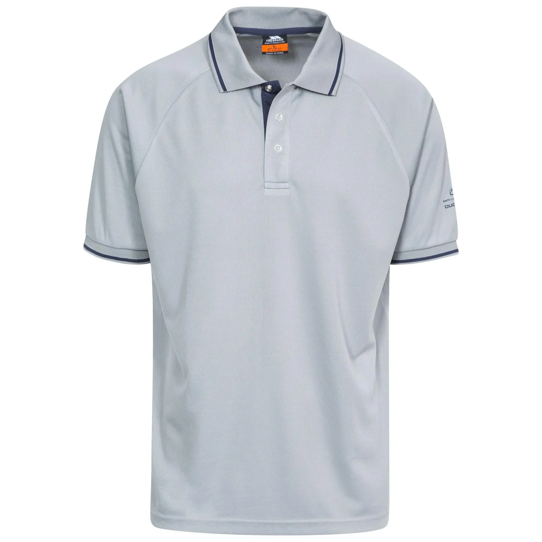 Trespass Mens Bonington Quick Dry Active Polo Shirt