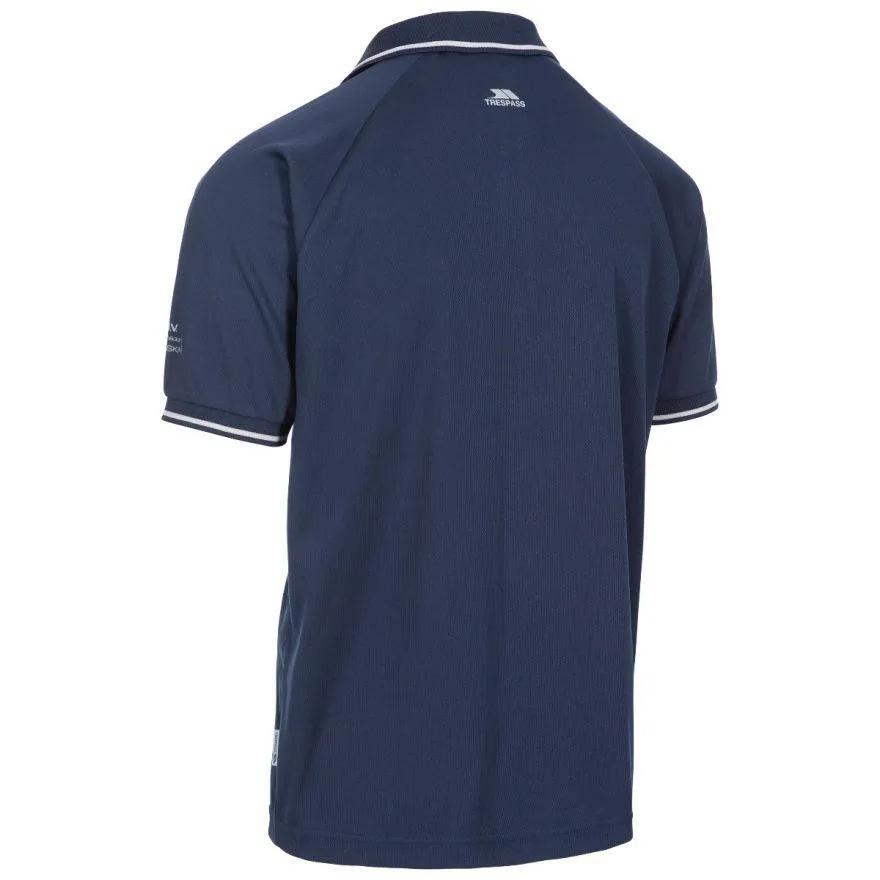 Trespass Mens Bonington Quick Dry Active Polo Shirt