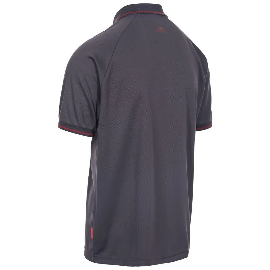 Trespass Mens Bonington Quick Dry Active Polo Shirt