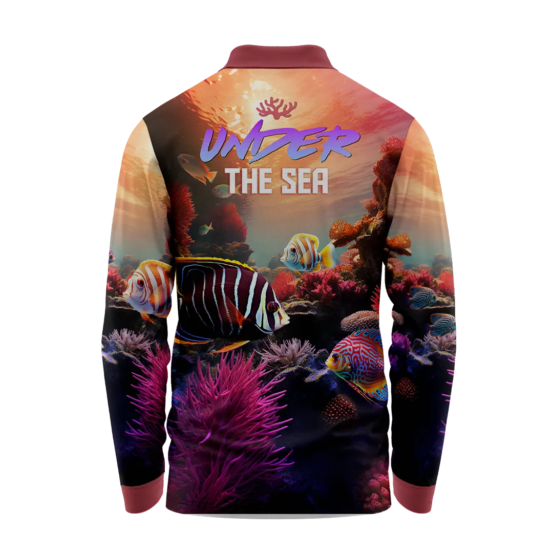 Under The Sea Fishing Shirt - Quick Dry & UV Rated