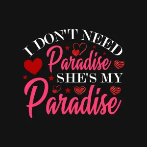 Valentine's Typography V15
