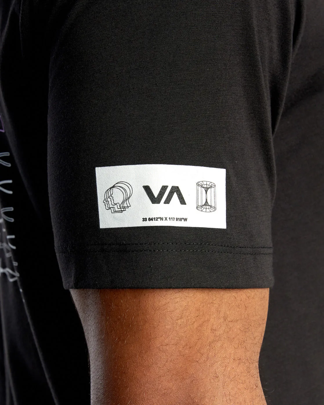 Wire Frame Tee - Black