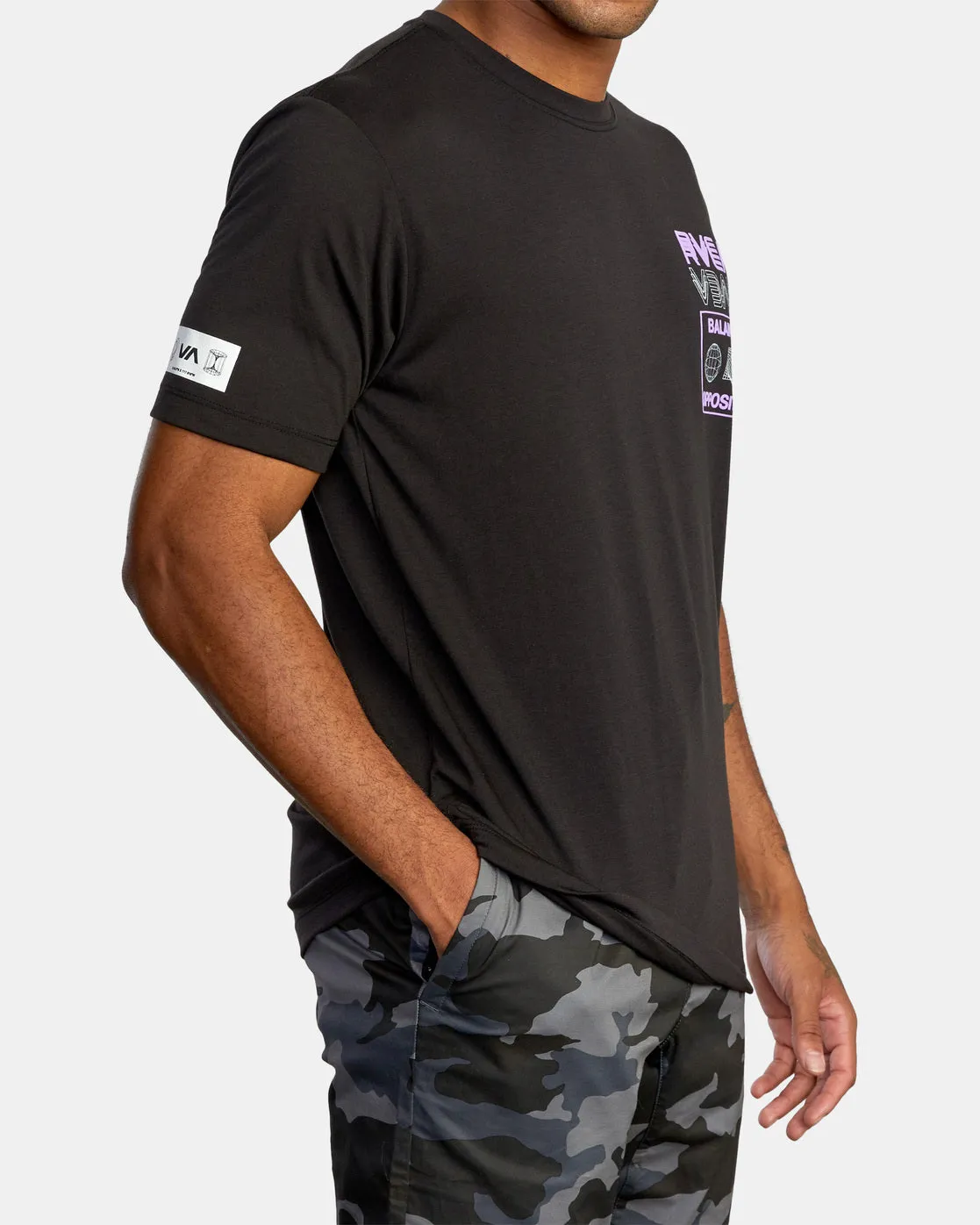Wire Frame Tee - Black