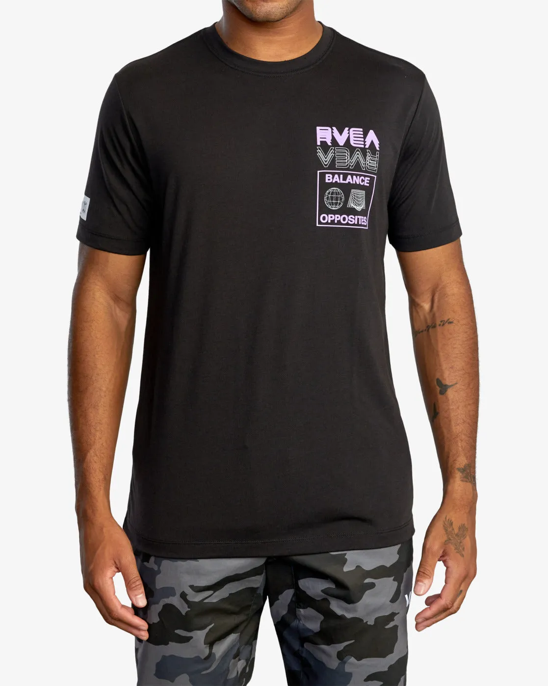 Wire Frame Tee - Black