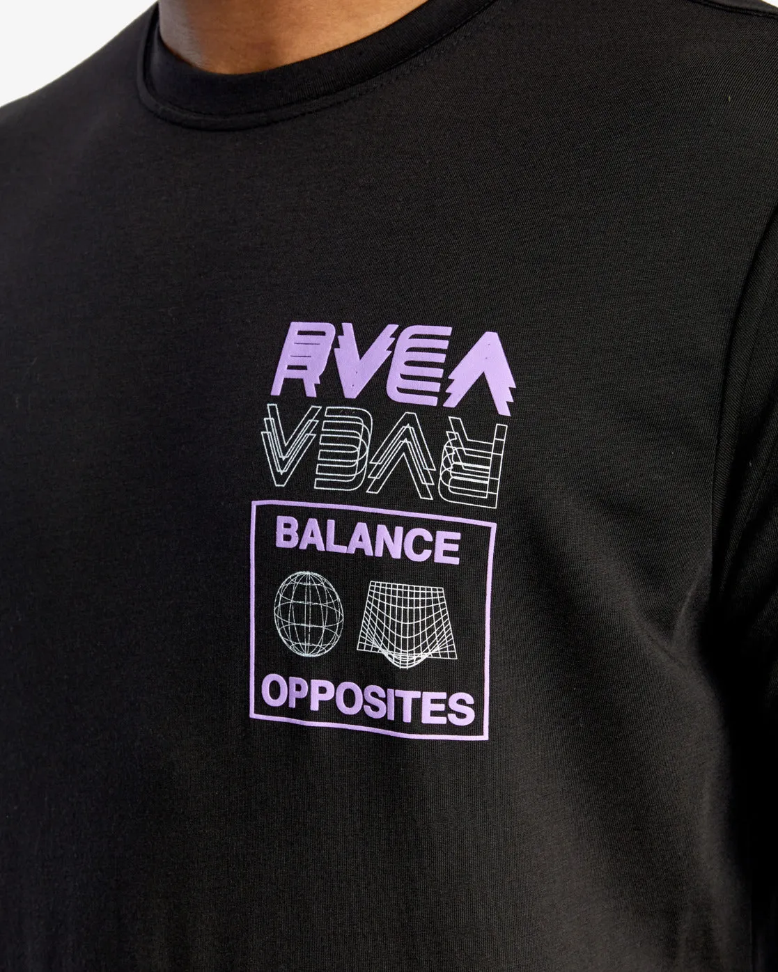 Wire Frame Tee - Black