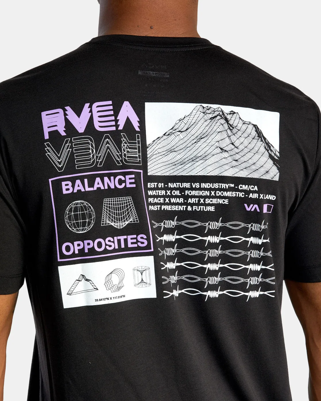 Wire Frame Tee - Black