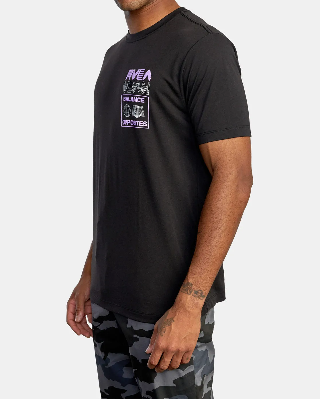 Wire Frame Tee - Black