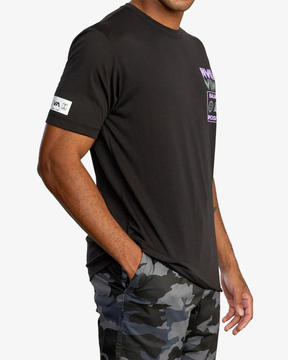 Wire Frame Tee - Black