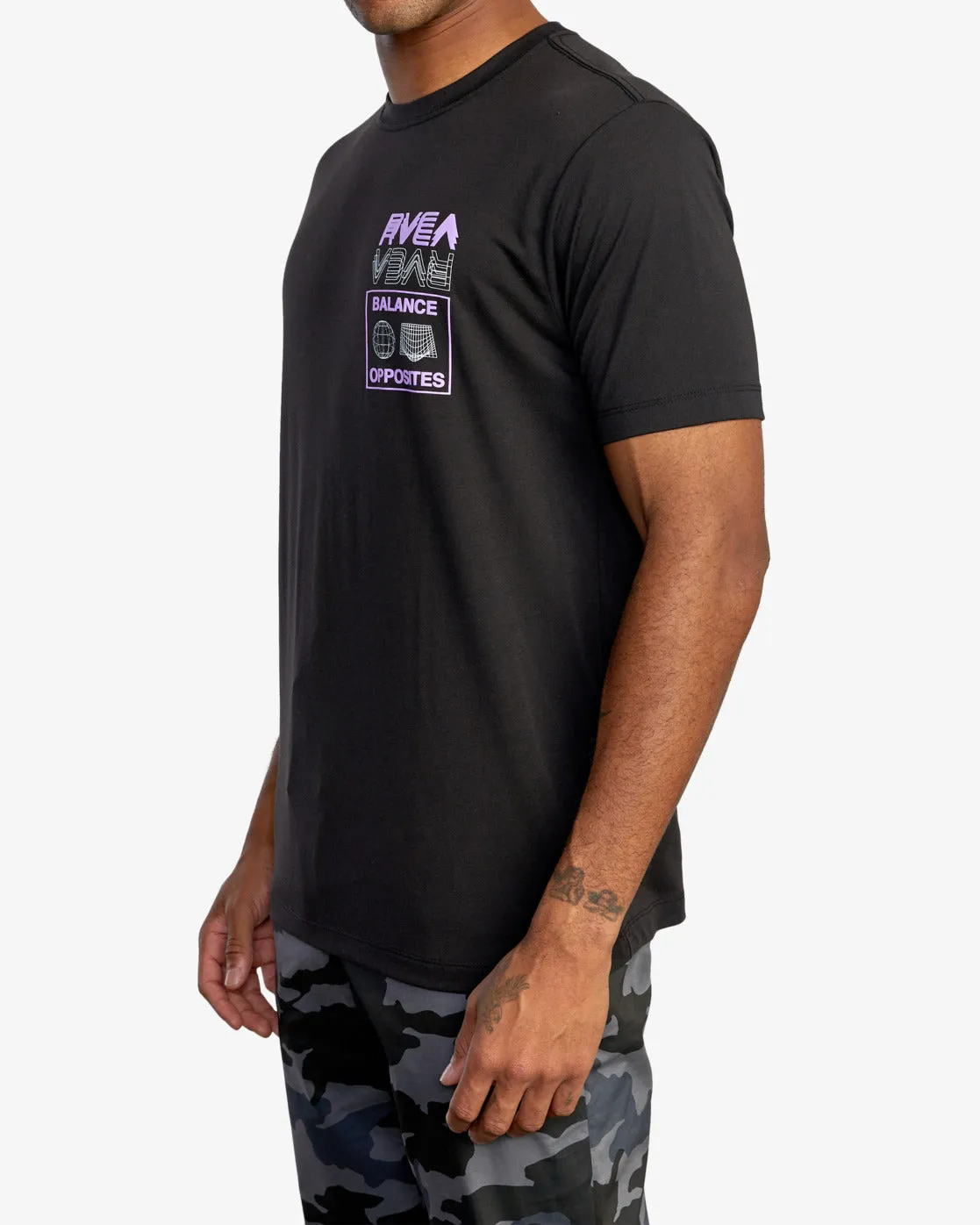 Wire Frame Tee - Black