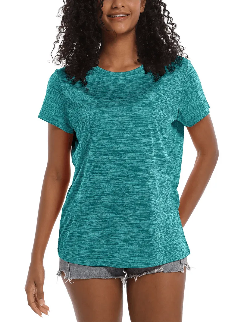 Women's Crew Neck Lightweight Short Sleeves T-shirt - SF1189