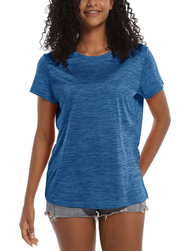 Women's Crew Neck Lightweight Short Sleeves T-shirt - SF1189