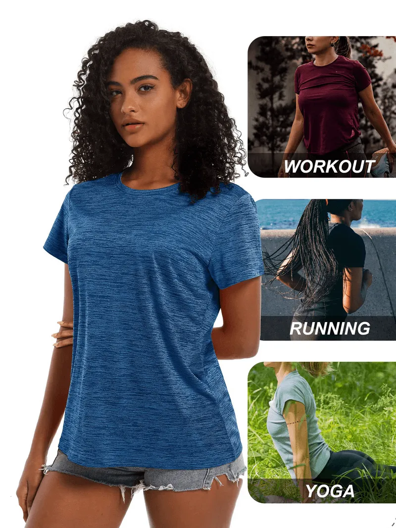 Women's Crew Neck Lightweight Short Sleeves T-shirt - SF1189