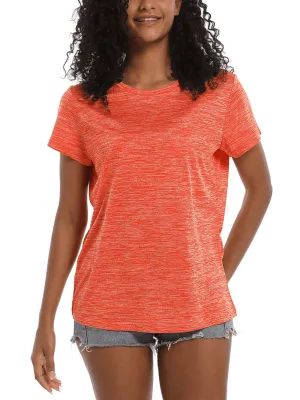 Women's Crew Neck Lightweight Short Sleeves T-shirt - SF1189