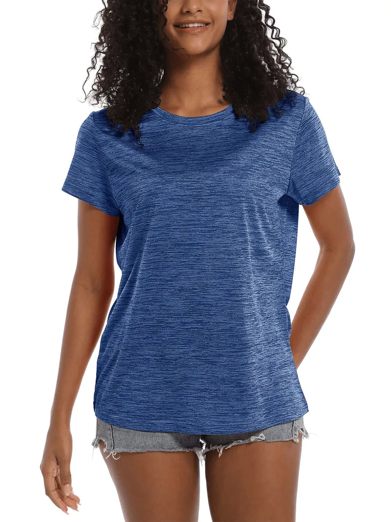 Women's Crew Neck Lightweight Short Sleeves T-shirt - SF1189