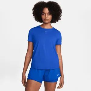 Women's One Classic DRI-FIT Sort-Sleeve Top (405 - Hyper Royal/Black)